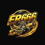 ER666 Game logo and gaming character
